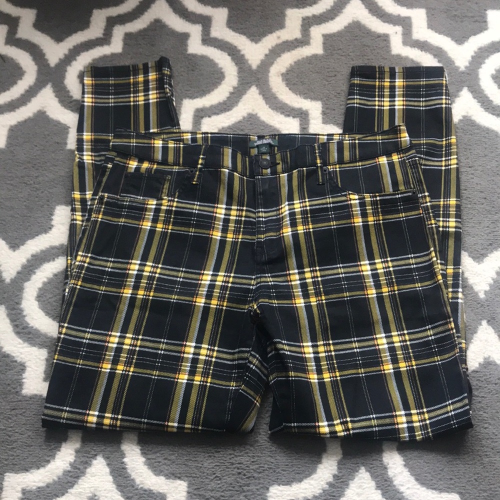 Plaid pants